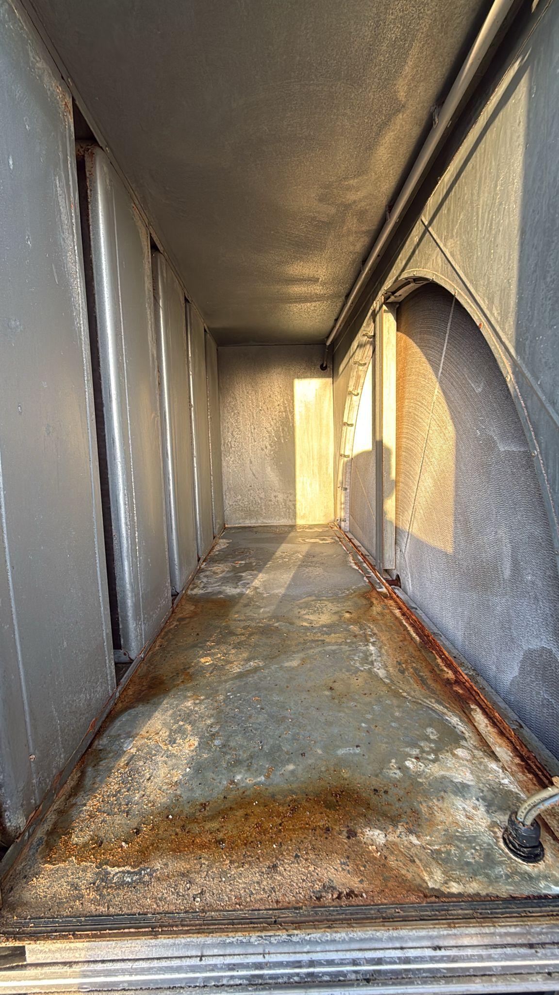 RLT-Anlage Kammer 3: Zustand vor der Reinigung